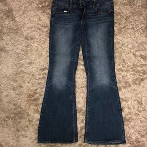 AE light wash artist jeans